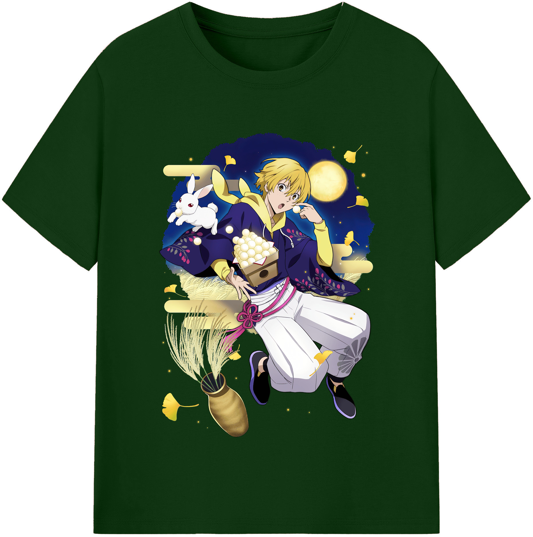 （画像用） 文豪ストレイドッグス Bungo Stray Dogs 綿100％半袖Tシャツ（フロントプリント）
